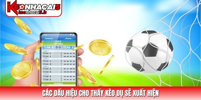 Các dấu hiệu cho thấy kèo dụ sẽ xuất hiện